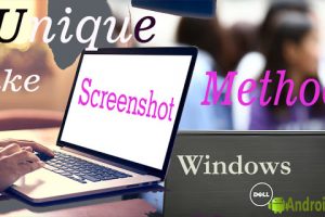 how to take screenshot in dell laptop