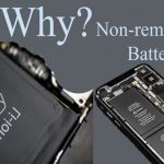 why non-removable battery in smartphones