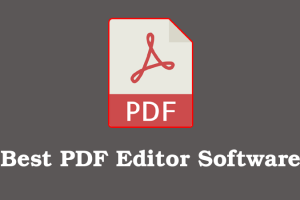 Best PDF Editor Software